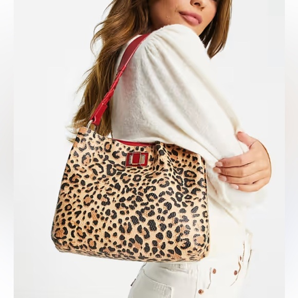 Steve Madden Leopard Print Handbag - Picture 14 of 14